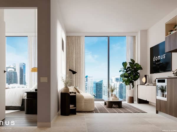 10-Domus-Brickell-Center-Living-and-Bedroom